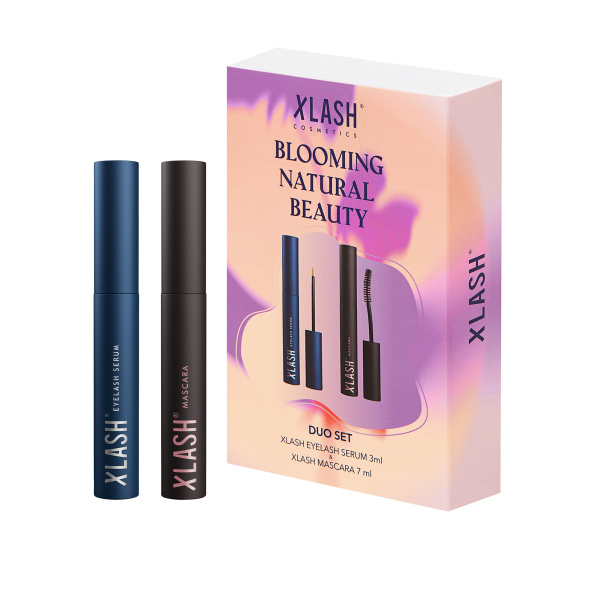 XLASH BLOOMING NATURAL BEAUTY  SET: XLASH 3 ml + XLASH Mascara